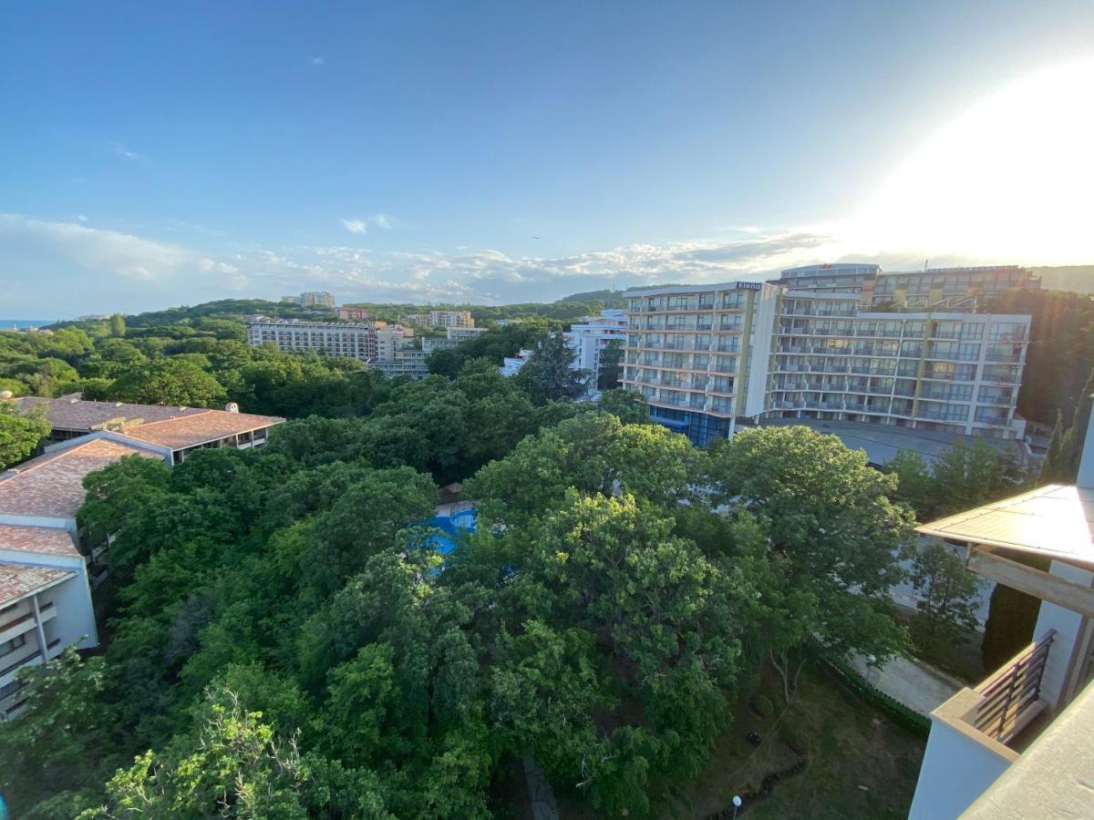 Sea Тerrace Aquamarine Apartment Golden Sands Bagian luar foto