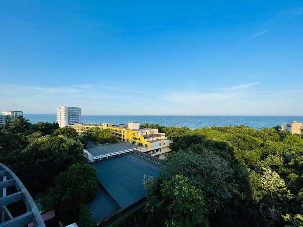 Sea Тerrace Aquamarine Apartment Golden Sands Bagian luar foto