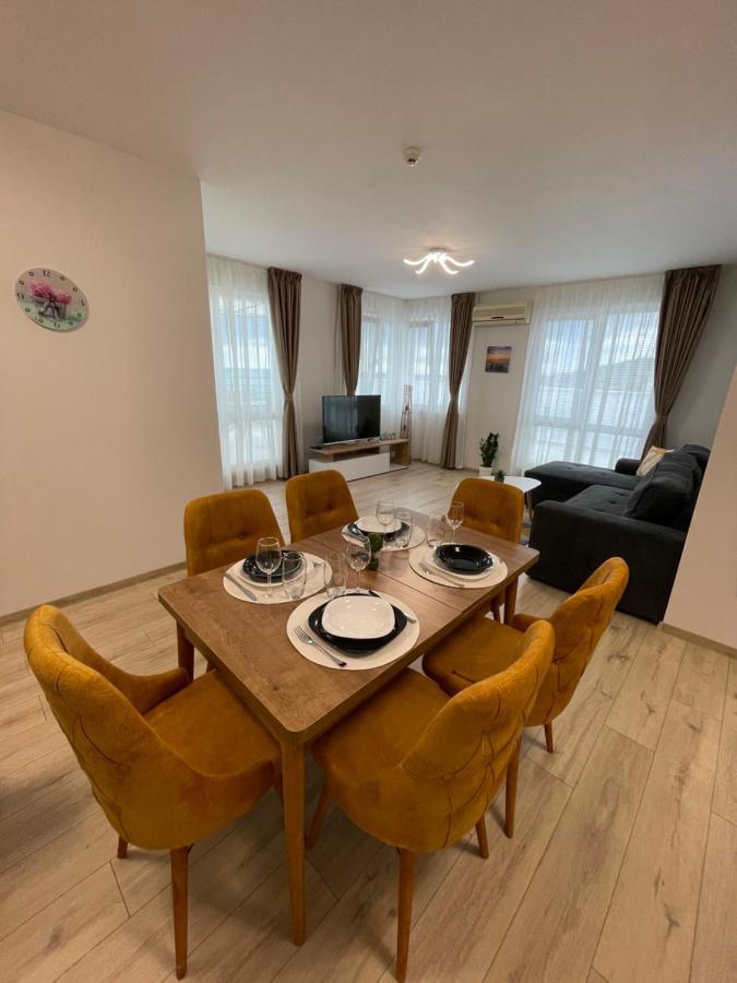 Sea Тerrace Aquamarine Apartment Golden Sands Bagian luar foto