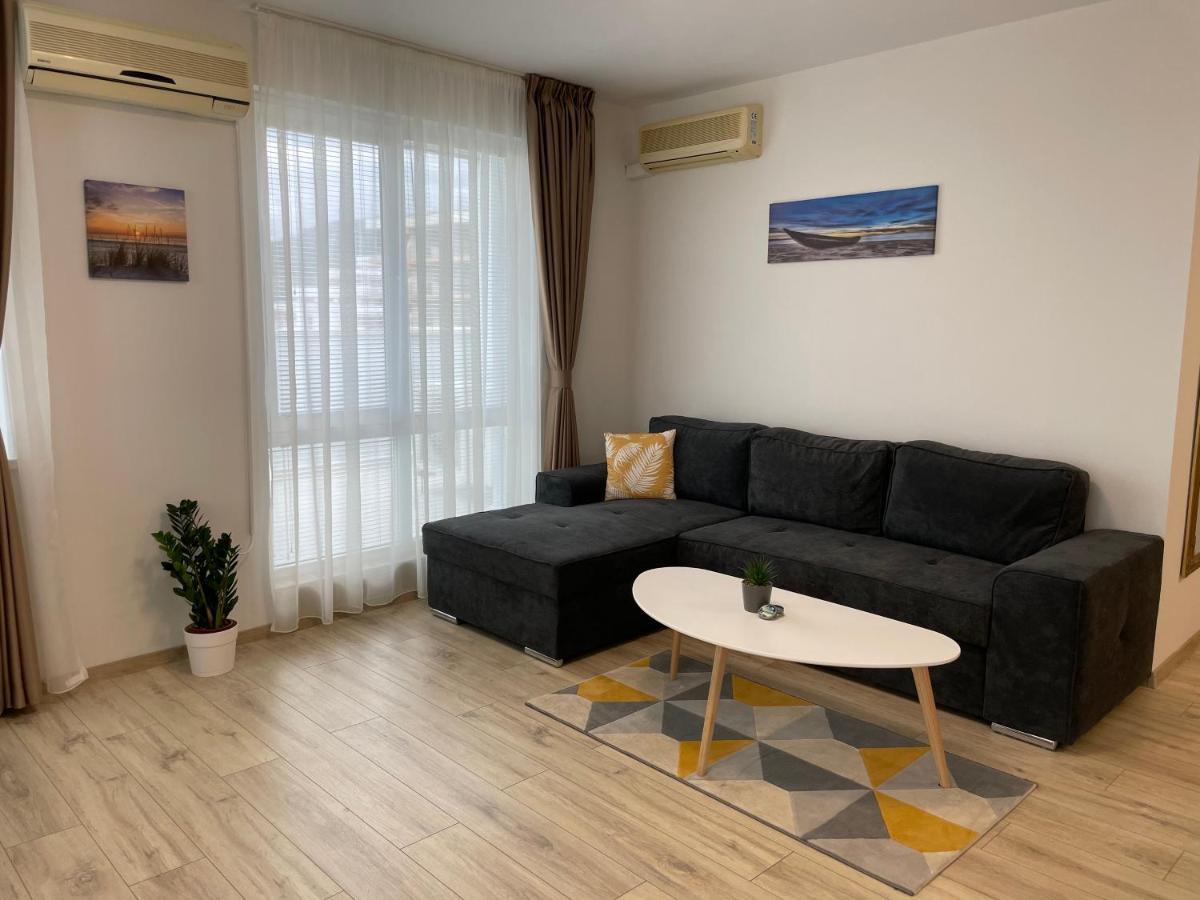 Sea Тerrace Aquamarine Apartment Golden Sands Bagian luar foto