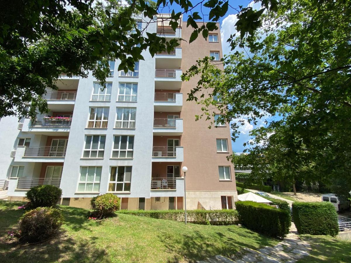 Sea Тerrace Aquamarine Apartment Golden Sands Bagian luar foto