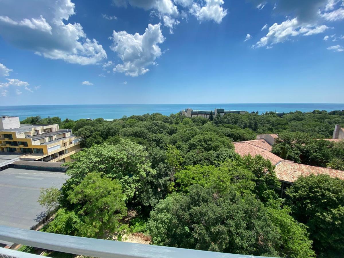 Sea Тerrace Aquamarine Apartment Golden Sands Bagian luar foto