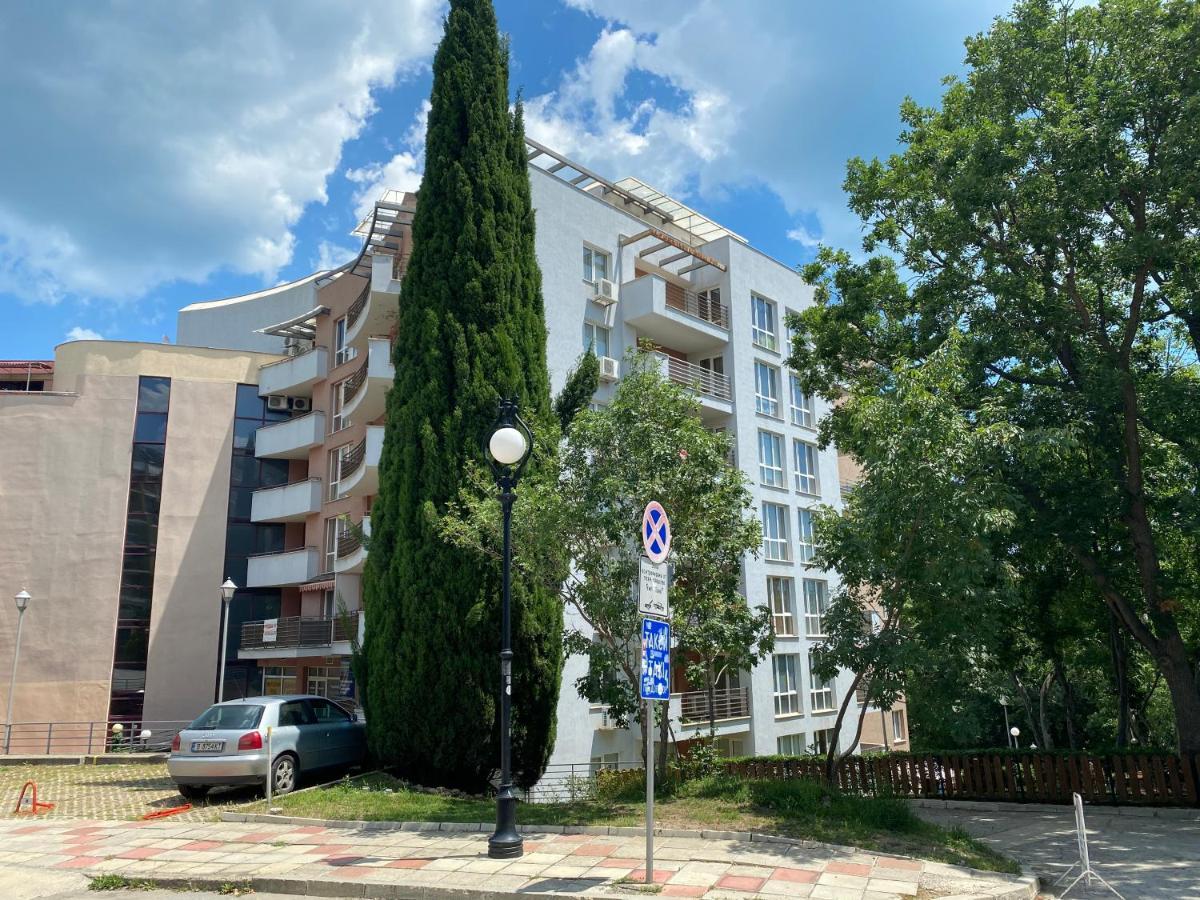 Sea Тerrace Aquamarine Apartment Golden Sands Bagian luar foto