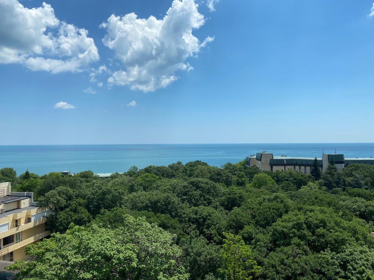 Sea Тerrace Aquamarine Apartment Golden Sands Bagian luar foto